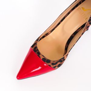 Дамски обувки RED LEOPARD, ток 100мм